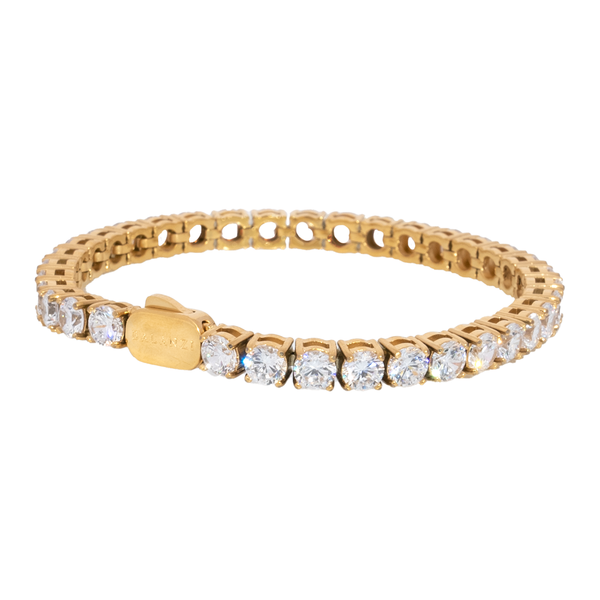 Tennis Bracelet (Gold) 5MM